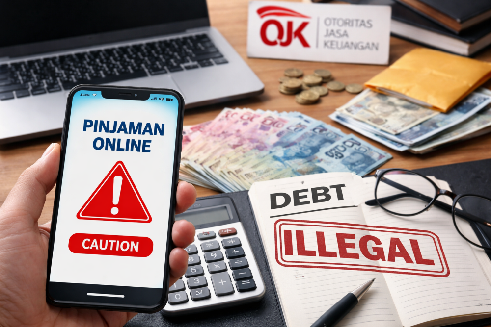 Waspada Pinjol Ilegal, Kenali Ciri-Cirinya agar Tidak Terjebak Utang Bermasalah