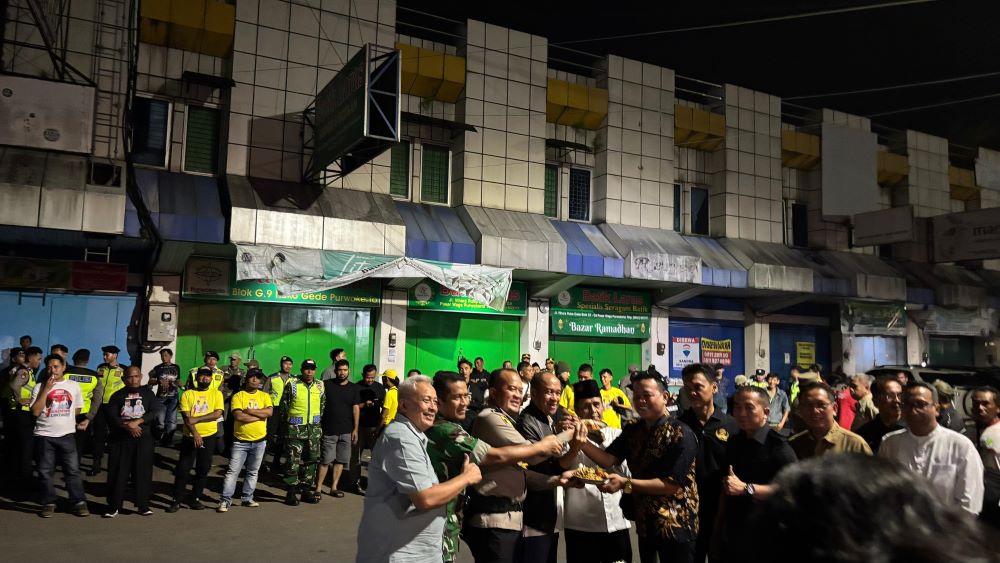 Jalan Vihara Bebas Pedagang Sejak Malam Ini, Penataan Pasar Wage Jadi Langkah Awal Kebangkitan Ekonomi Banyumas