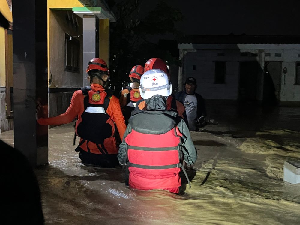 Banjir Brebes Surut, 48 Warga Dievakuasi dari Tujuh Desa Terdampak