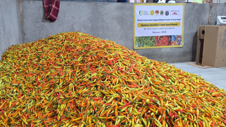 Kementan Gelontorkan 1,7 Ton Cabai ke Pasar Induk, Harga Ditargetkan Tetap Terkendali