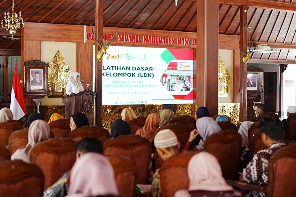 Program Z-Mart Baznas Banyumas Dongkrak Daya Saing Warung Kecil