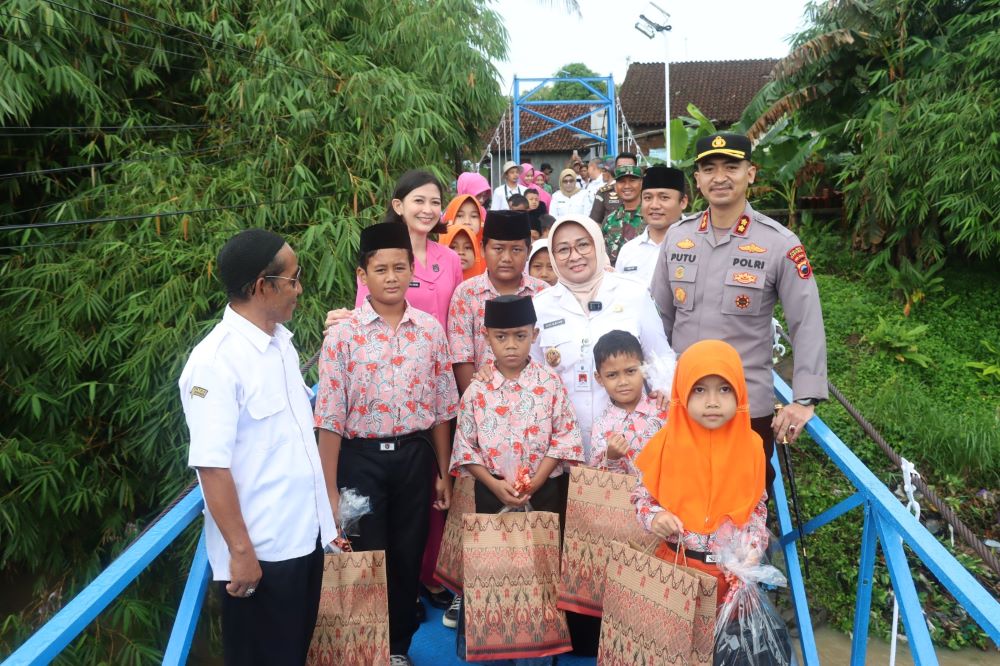 Jembatan Presisi Kebumen Rampung Direvitalisasi, Mobilitas Warga Bandung Kidul Kembali Lancar