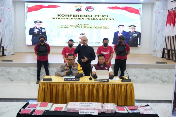 Polda Jateng Bongkar Jejak Uang Narkoba, Aset Bandar Rp 3,1 Miliar Disita