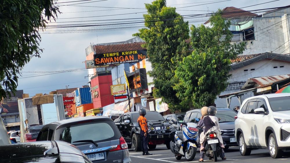 Pascalebaran, Pusat Kuliner Jadi Penyumbang Macet Terpanjang di Kota Purwokerto