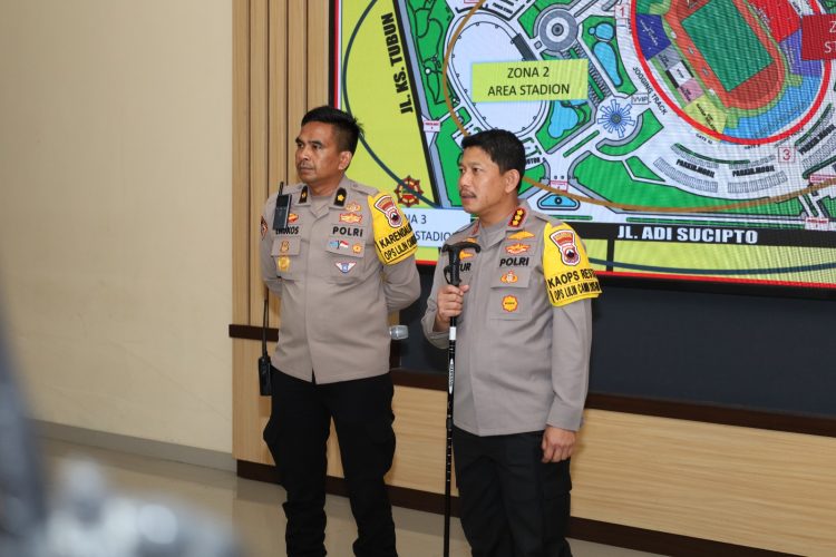 Puluhan Suporter Diamankan, Pengamanan Ketat Warnai Laga Persis vs Persita di Stadion Manahan