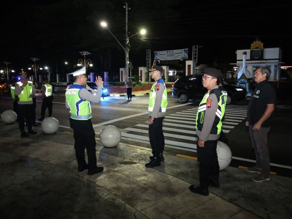Patroli Hingga Sahur, Polres Kebumen Perketat Pengawasan Balap Liar dan Antisipasi Kejahatan