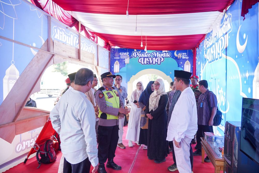 UMP Buka Posko Mudik 24 Jam di Sokaraja, Sediakan Tempat Istirahat hingga Layanan Kesehatan bagi Pemudik