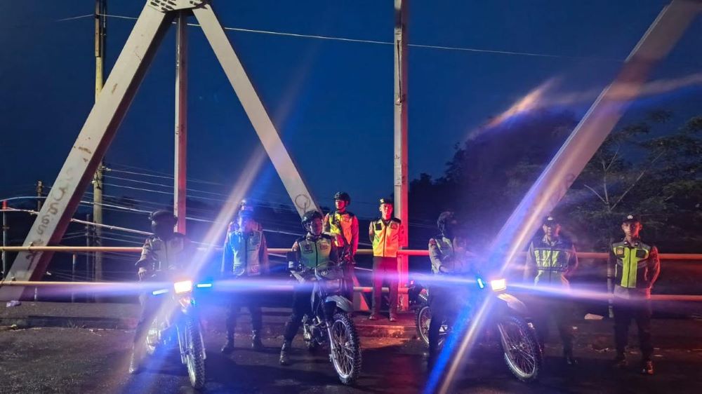 Patroli Malam Ramadan, Polres Pekalongan Sasar Perang Sarung dan Balap Liar
