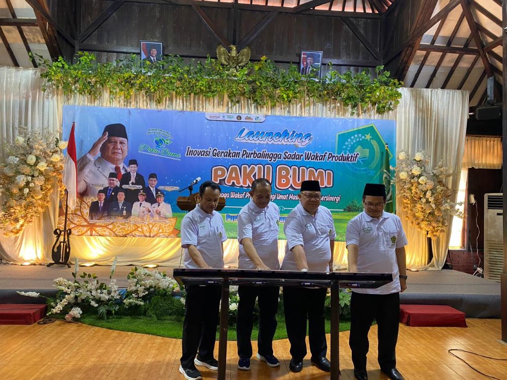 Gerakan Paku Bumi Diluncurkan, Kemenag Purbalingga Dorong Wakaf Produktif untuk Kesejahteraan Warga