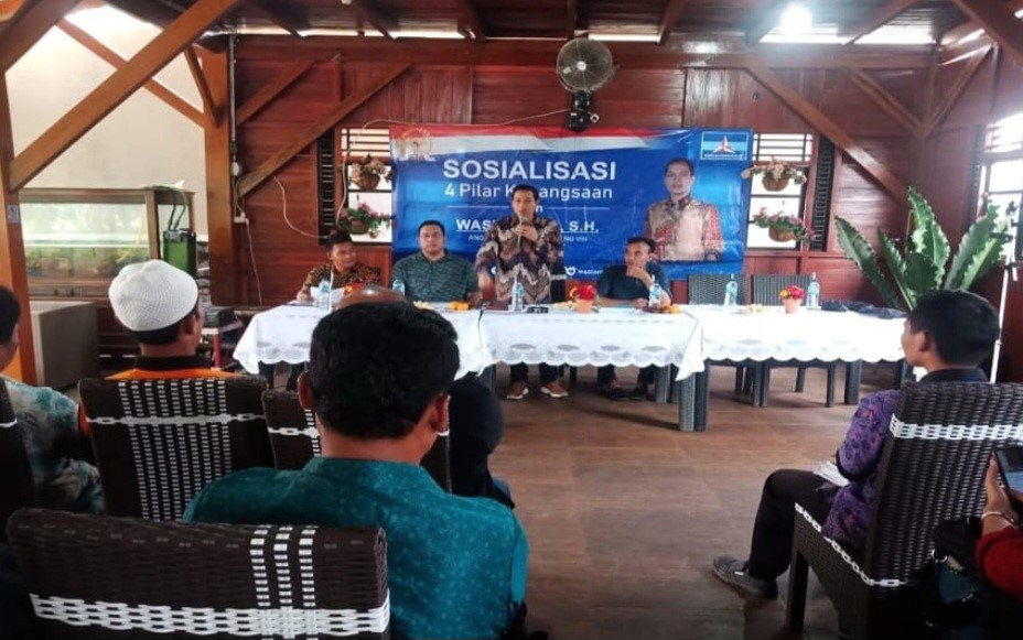 Sosialisasi 4 Pilar MPR RI, Wastam Ajak Warga Desa Pandak Bangun Solidaritas Kemanusiaan Dari Nilai Pancasila