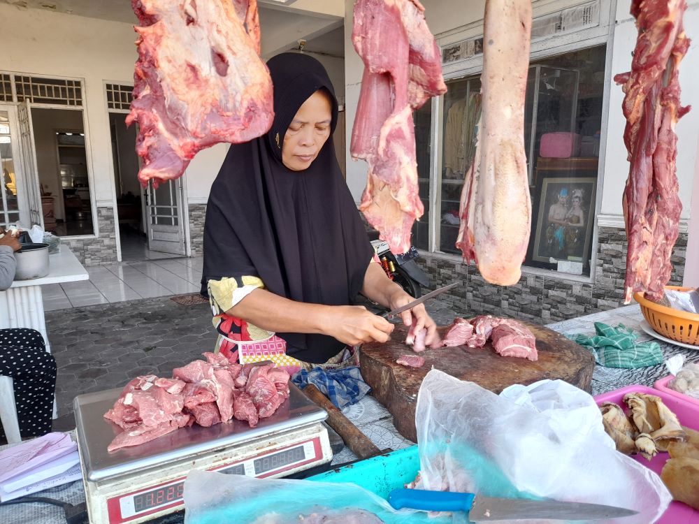 Stok Daging Sapi Jelang Lebaran 2026 Dipastikan Aman, Harga Mulai Stabil