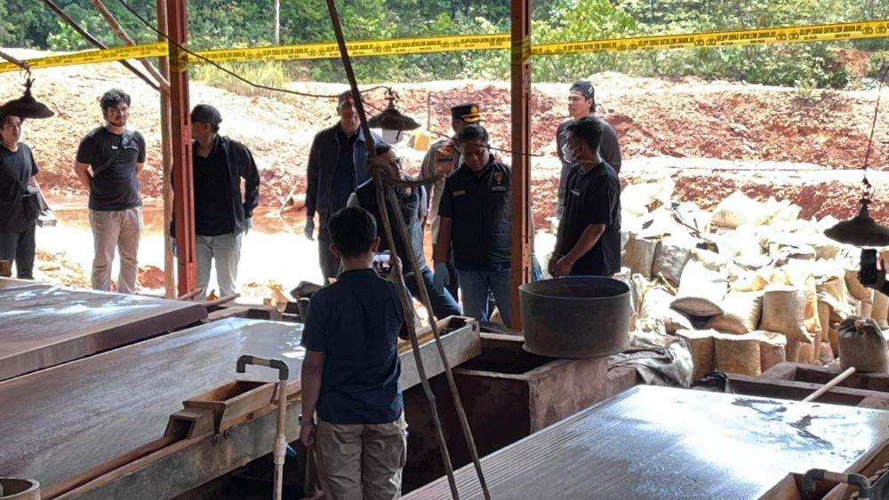 Polri Bongkar Sindikat Penyelundupan Timah Bangka Belitung–Malaysia, Tujuh Tersangka Diamankan