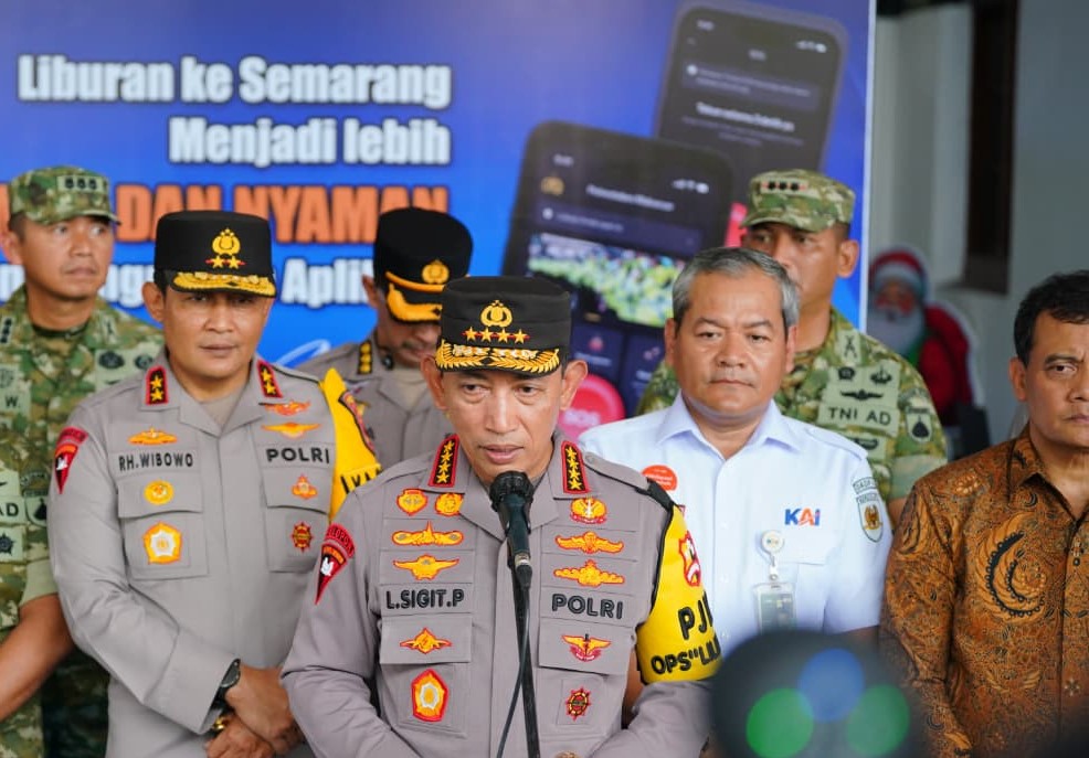 Kapolri Ingatkan Ancaman Cuaca Ekstrem Di Jateng, Kesiapsiagaan Bencana Jadi Fokus Pengamanan Nataru