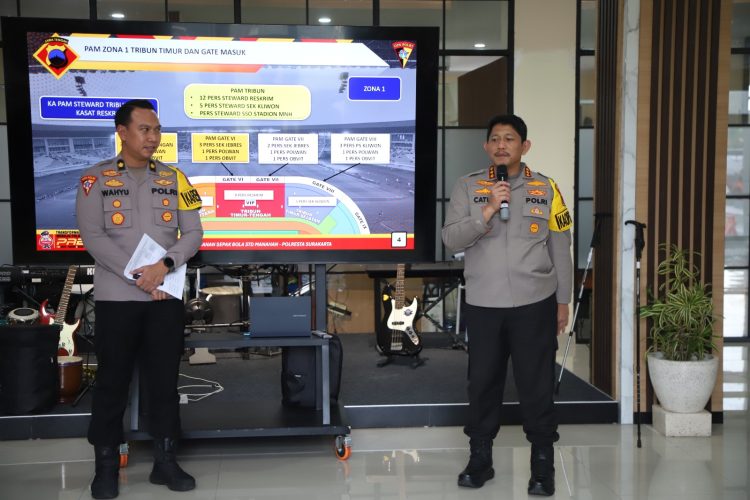 Laga Persis vs Madura United Dijaga Ketat, 478 Personel Diterjunkan dan Akses Suporter Tamu Dibatasi
