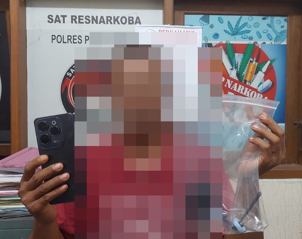 Perawat di Pekalongan Ditangkap, Sabu Disembunyikan di Kamar Mandi Rumahnya
