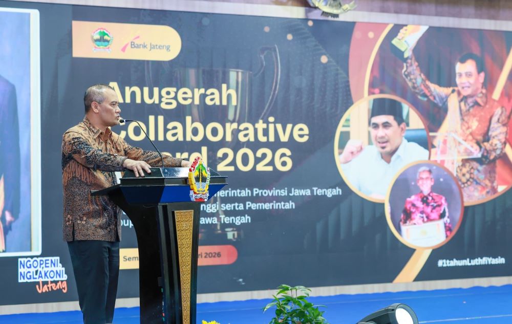 Satu Tahun Luthfi-Taj Yasin, Kolaborasi Jadi Kunci Kinerja Pembangunan Jateng