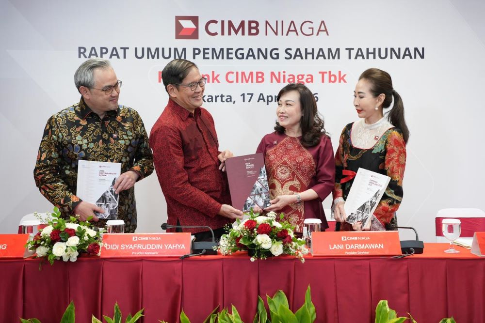 RUPST CIMB Niaga Setujui Dividen Rp4,07 Triliun, Tegaskan Arah Pertumbuhan Berkelanjutan