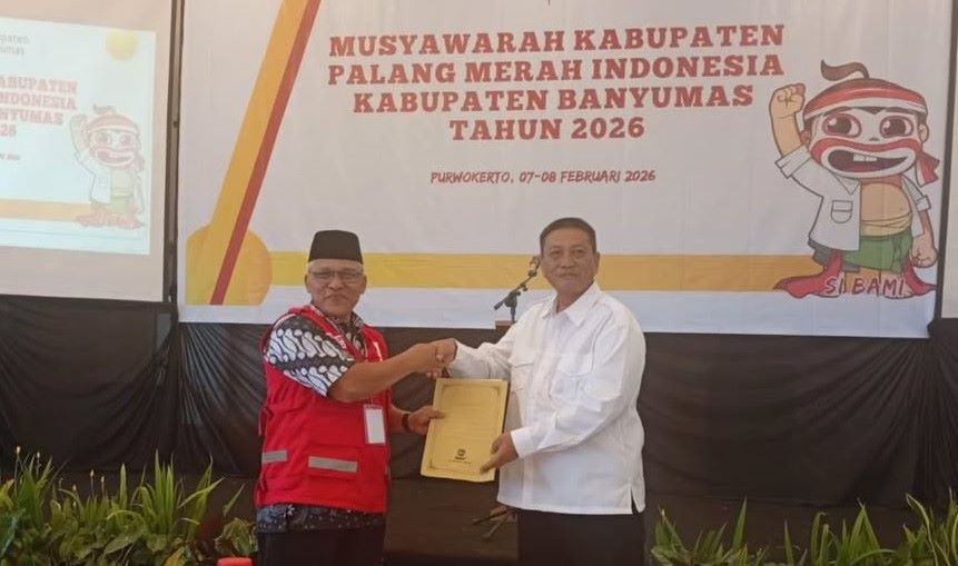 Nungky Harry Rachmat Resmi Nahkodai PMI Banyumas Periode 2026–2031