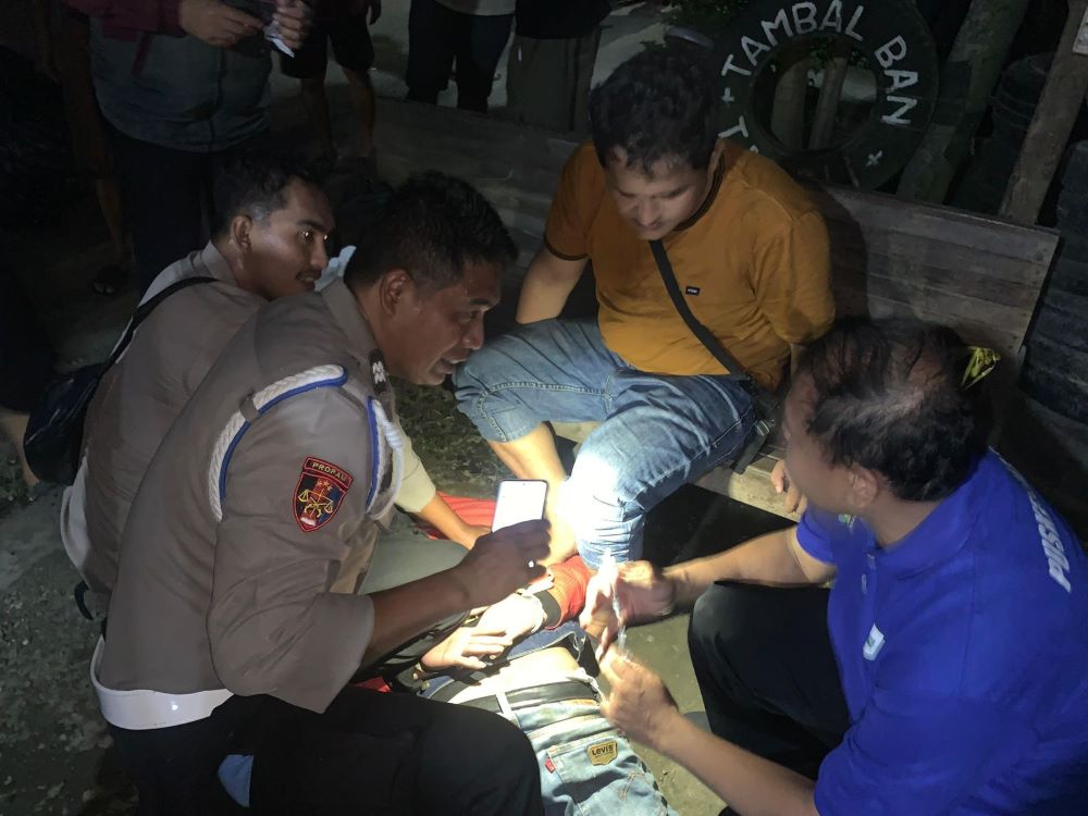 Bawa Parang dan Belati, Pria ODGJ Dievakuasi Polres Kebumen