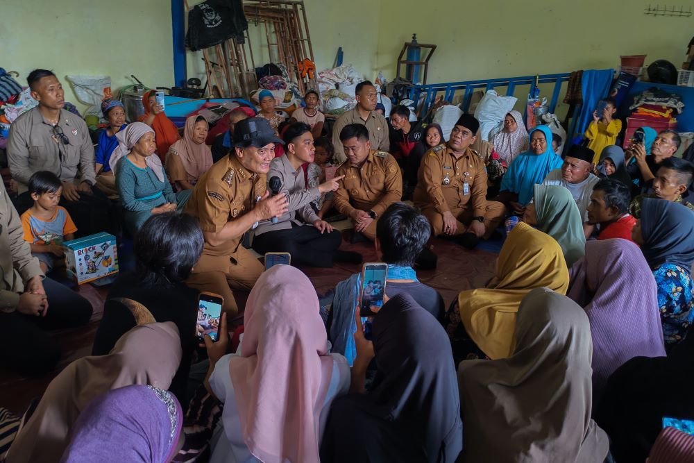 Wapres dan Gubernur Jateng Lihat Langsung Dampak Tanah Bergerak di Tegal, 804 Warga Masih Mengungsi