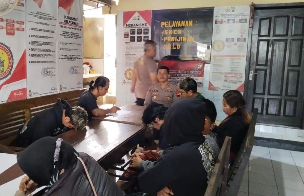 Patroli Dini Hari, Polresta Banyumas Gagalkan Dugaan Tawuran Remaja di Tambak
