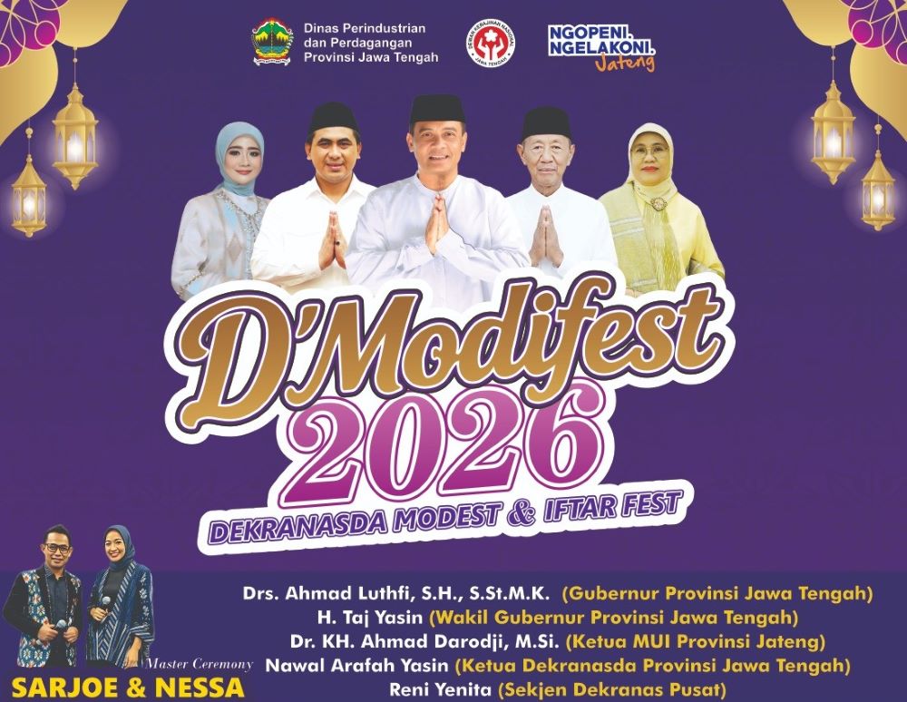 D’Modifest 2026 Semarakkan Ramadan di Semarang, UMKM Halal dan Modest Fashion Jadi Sorotan