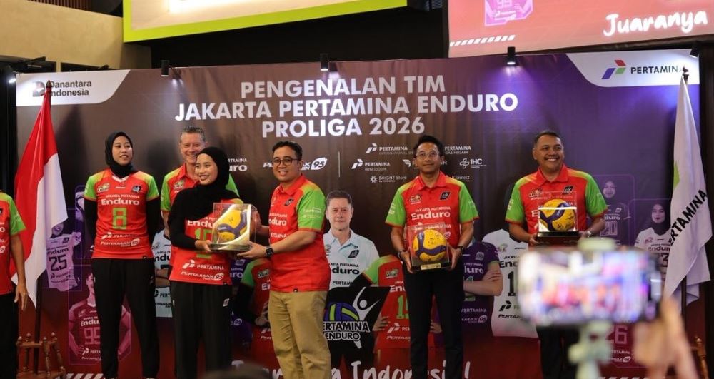 Pertamina Perkuat Komitmen Olahraga Nasional, Jakarta Pertamina Enduro Bidik Gelar Proliga 2026
