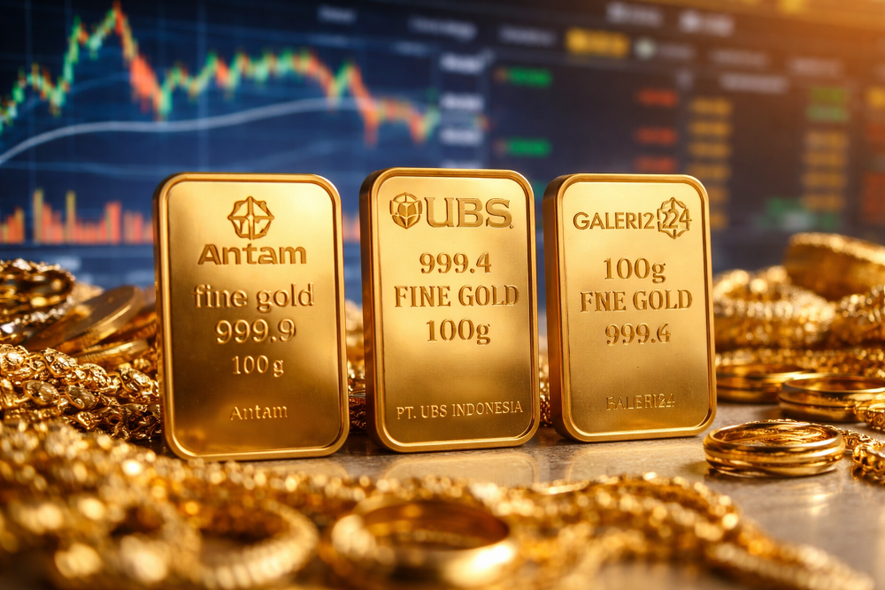 Harga Emas Hari Ini, 10 April 2026: Antam, UBS, Galeri24 Kompak Bergerak